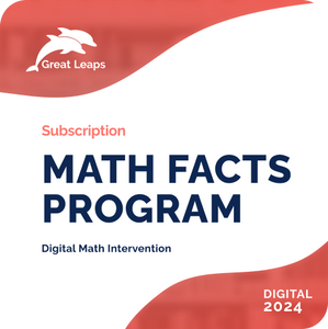Digital Math Facts Program - Individual License