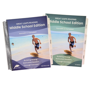 GREAT LEAPS READING PACKAGE - MIDDLE SCHOOL EDITION (GRADES 6-8)