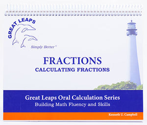 FRACTIONS CALCULATING FRACTIONS - ORAL CALCULATION SERIES