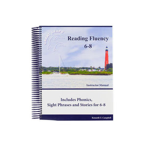 READING FLUENCY 6-8 INSTRUCTOR MANUAL - Copyright 2015